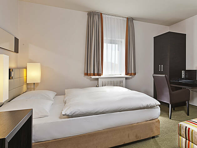 Gemütliche und gut ausgestattete Zimmer im Radisson Blu Park Hotel Radebeul